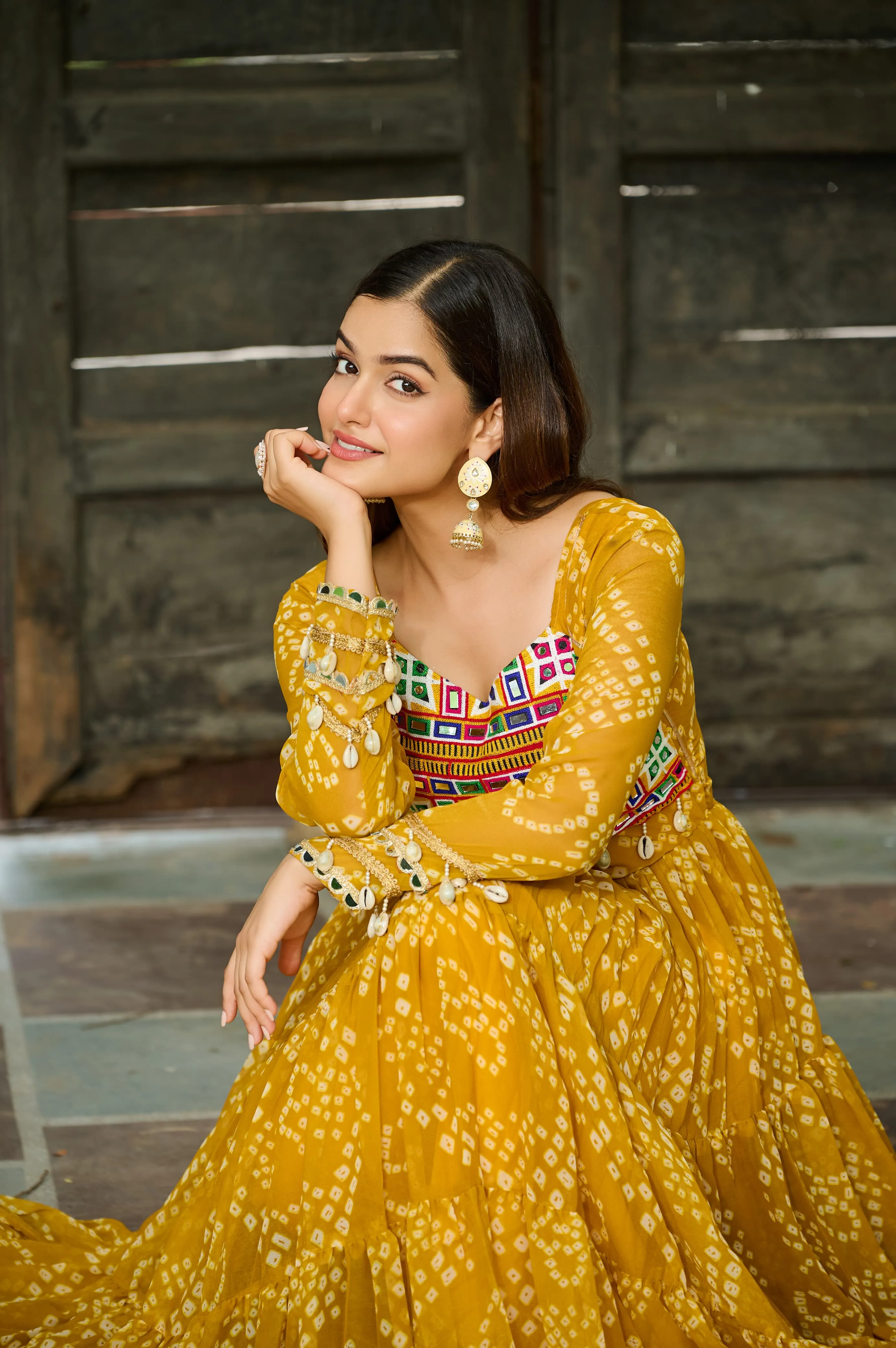 Bandhani Print Work Navratri outfits - Image 28 in Surat